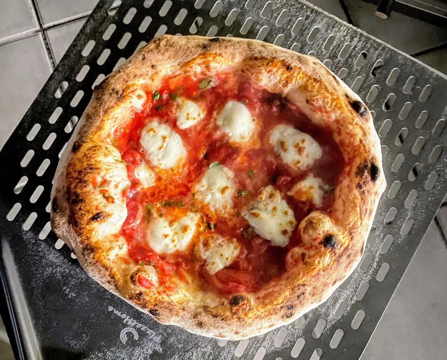 Abbildung der fertigen Pizza