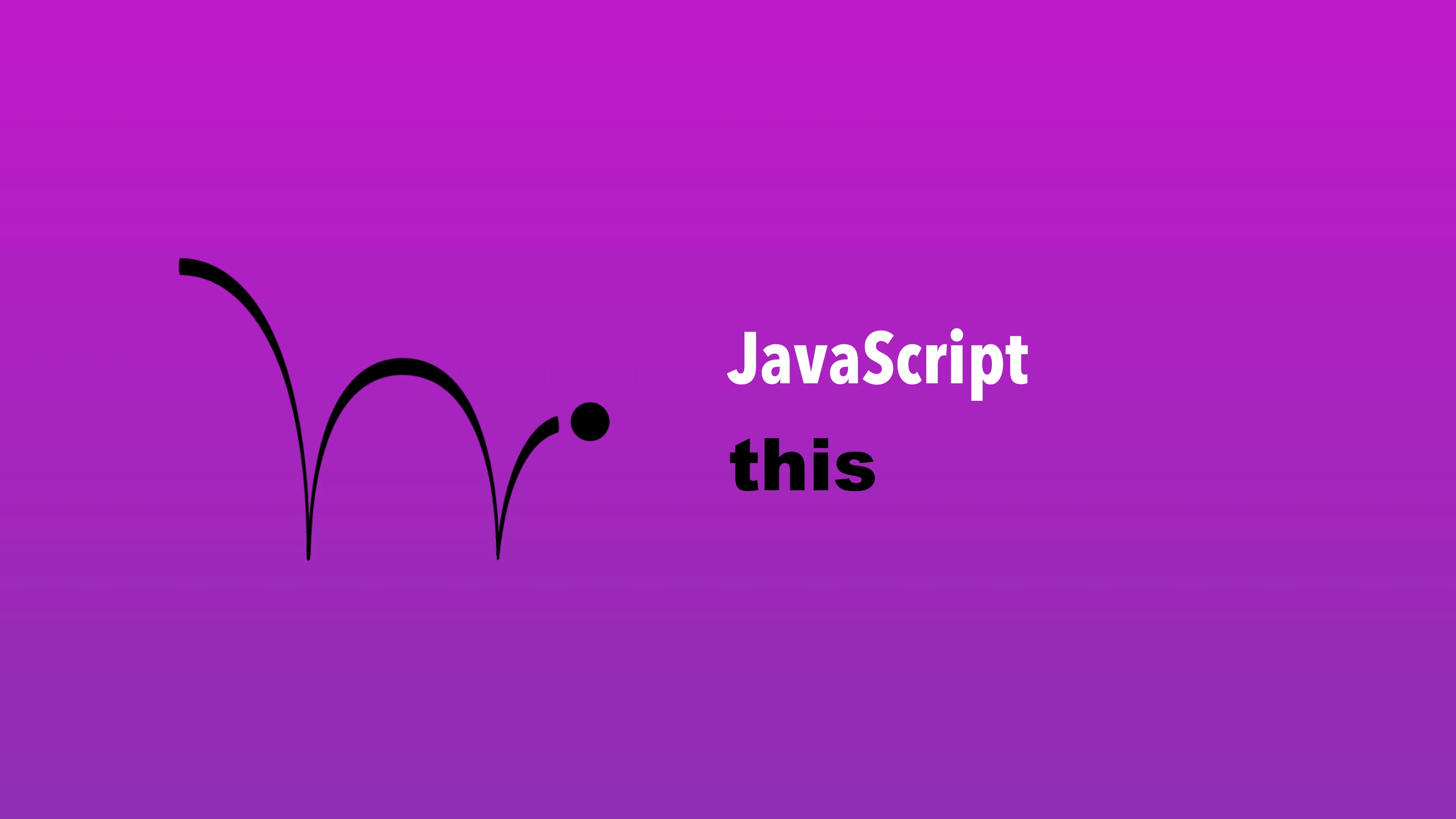 JavaScript - This